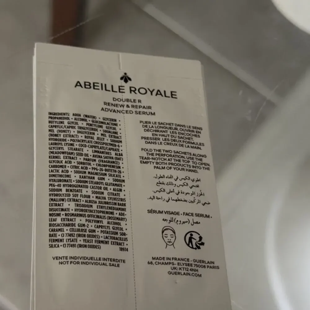 Guerlain Abeille Royale Double R Renew & Repair Advanced Serum 7-Piece Sample Se